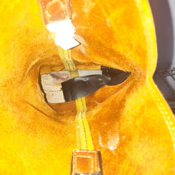 Guide Gear Mens Cowboy Work Tan Brown Leather Western Farm Boots Size 11 80461 - Picture 8 of 11